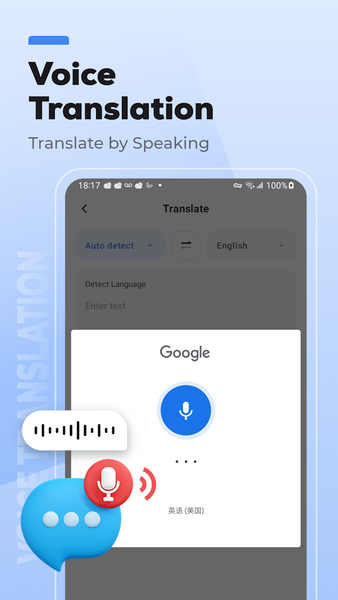 Language Translator App - Image screenshot of android app