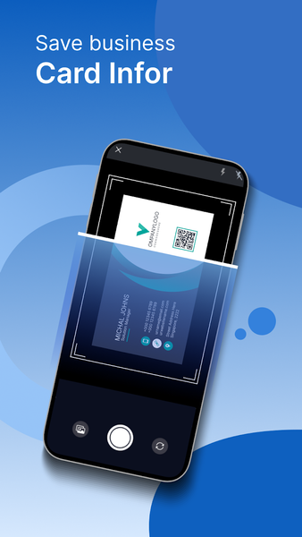 Digital Business Card Scanner - عکس برنامه موبایلی اندروید