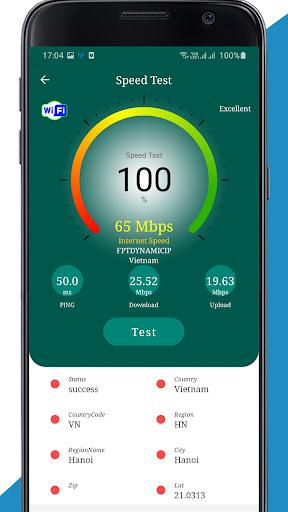 Internet speed & signals meter - Image screenshot of android app