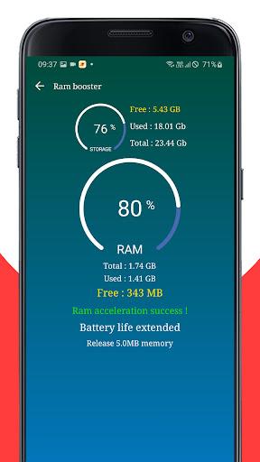Clear Cache - Storage Cleaner - عکس برنامه موبایلی اندروید