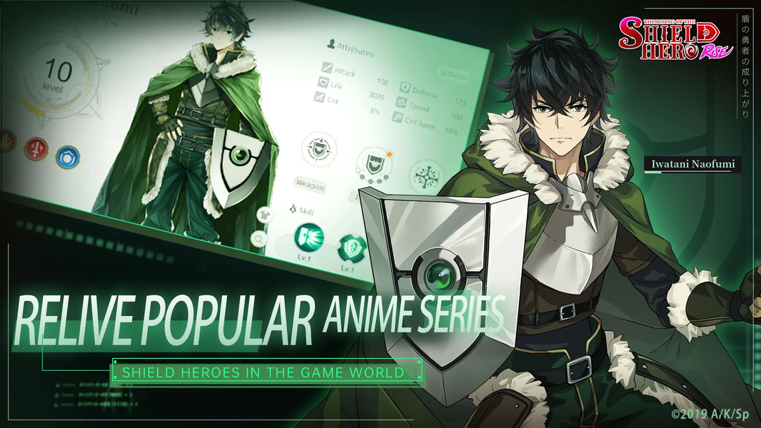 Shield Hero: RISE - Gameplay image of android game