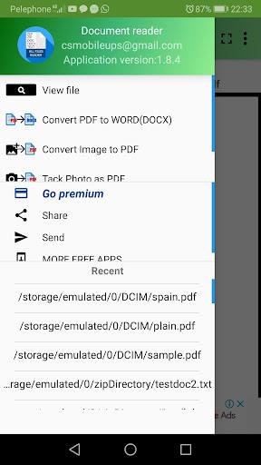 Document Reader: PDF & Office - Image screenshot of android app