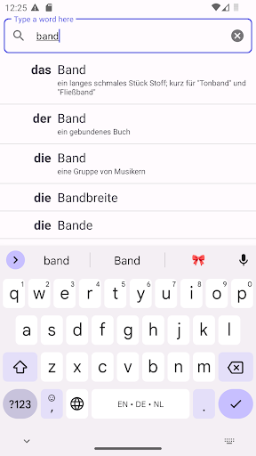 Der Die Das - Image screenshot of android app