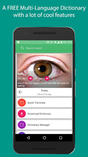 Lingoes Dictionary - عکس برنامه موبایلی اندروید