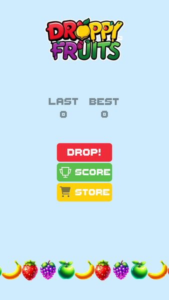 Droppy Fruits - Gameplay image of android game