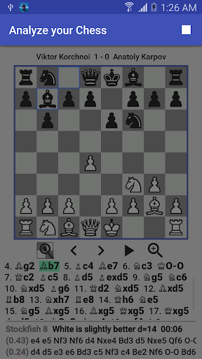 Analyze your Chess - Gameplay image of android game