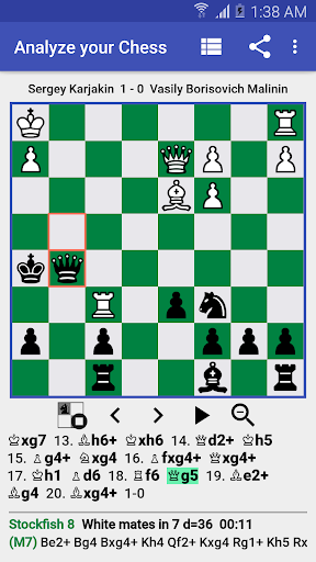 Analyze your Chess - Gameplay image of android game
