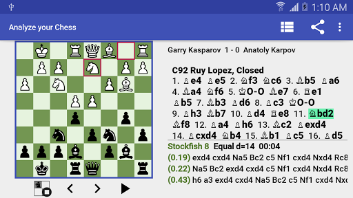 Analyze your Chess - Gameplay image of android game