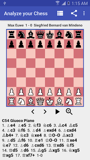 Analyze your Chess - Gameplay image of android game