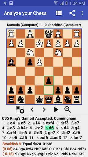 Analyze your Chess - Gameplay image of android game