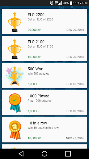 Fun Chess Puzzles - Gameplay image of android game