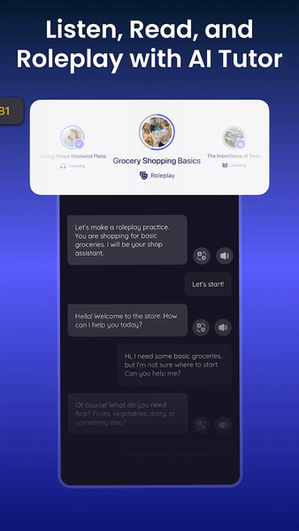 Learn Languages - Lucida AI - عکس برنامه موبایلی اندروید