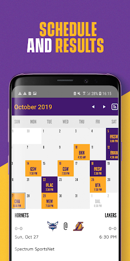 LA Lakers Official App - عکس برنامه موبایلی اندروید