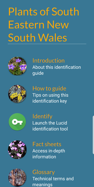 Plants of SE New South Wales - Image screenshot of android app