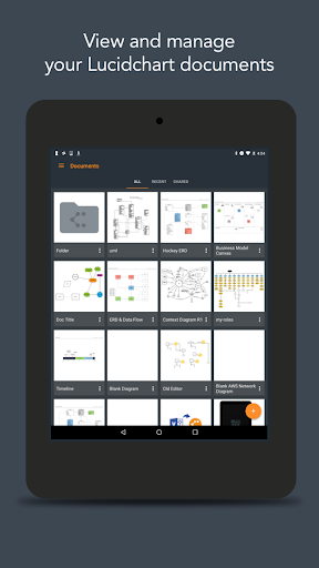Lucidchart - Image screenshot of android app