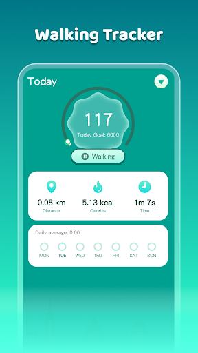 Lucky Step-Walking Tracker - عکس برنامه موبایلی اندروید