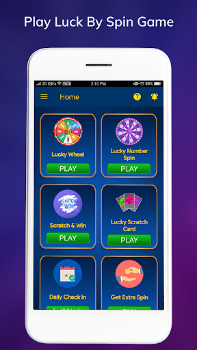 Luck By Spin - Lucky Spin Wheel - عکس بازی موبایلی اندروید
