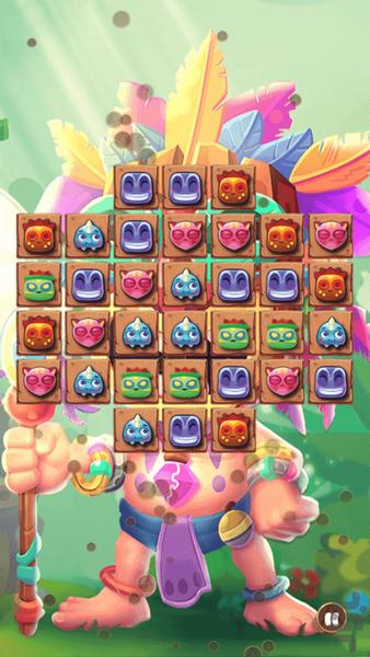 قبیله سه تایی ها | بازی جورچین - Gameplay image of android game