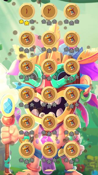 قبیله سه تایی ها | بازی جورچین - Gameplay image of android game