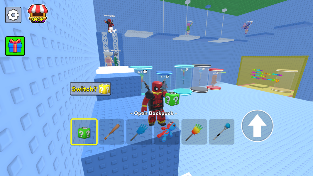 Lucky Slap Tower: Troll IQ - Gameplay image of android game