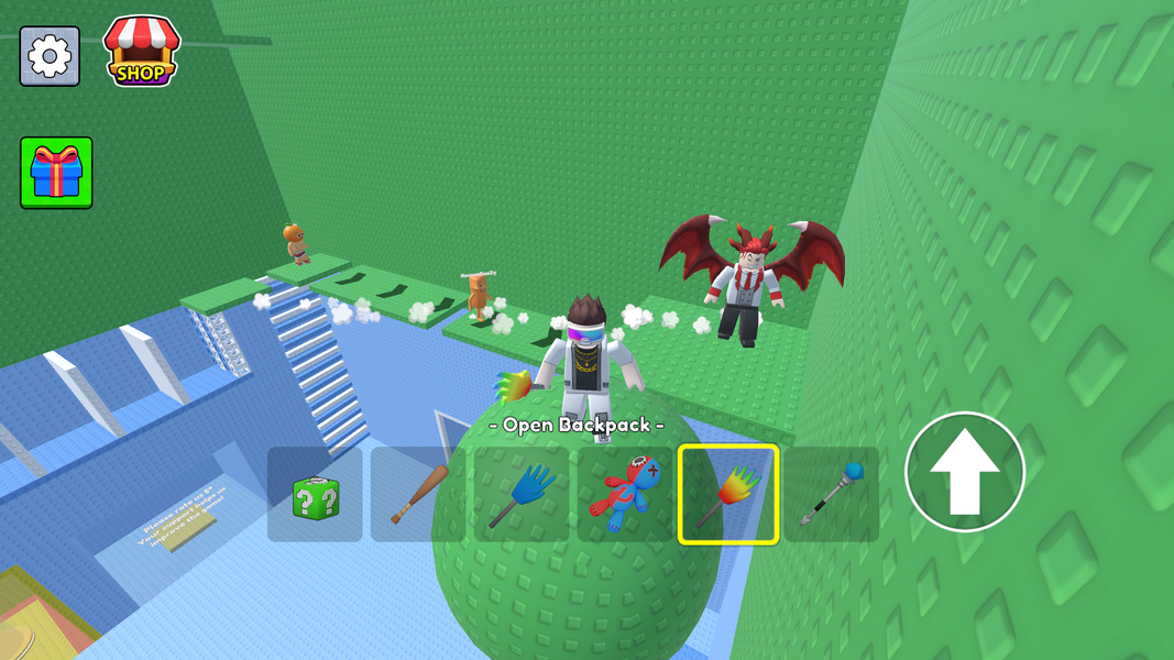 Lucky Slap Tower: Troll IQ - Gameplay image of android game