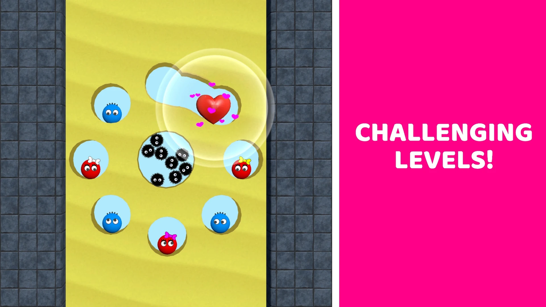 Lucky Balls - Erase sand game - عکس بازی موبایلی اندروید