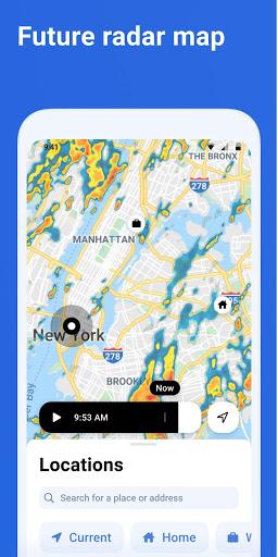 Rain Viewer: Weather Radar Map - عکس برنامه موبایلی اندروید