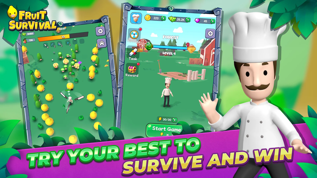 Fruit Survival - Image screenshot of android app