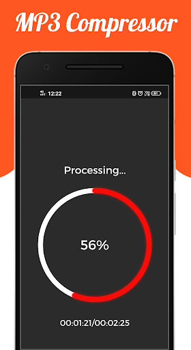 Audio : MP3 Compressor - Image screenshot of android app
