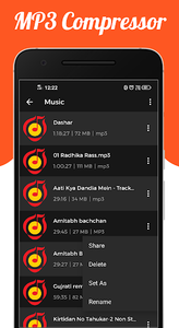 Audio : MP3 Compressor - Image screenshot of android app