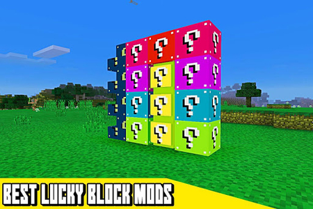 Top 3 Minecraft Addons, LUCKY BLOCKS