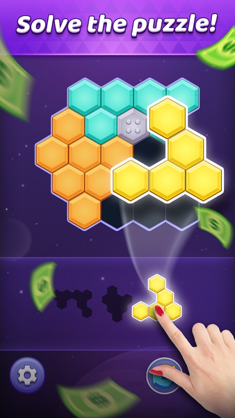 Lucky Block Puzzle - Gameplay image of android game