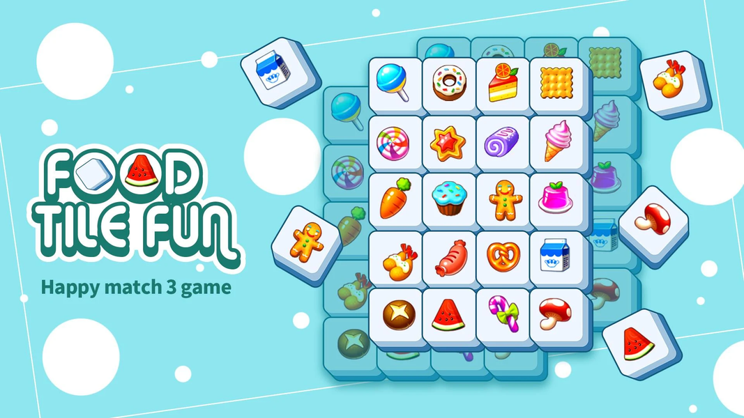 Food Tile Fun - عکس برنامه موبایلی اندروید