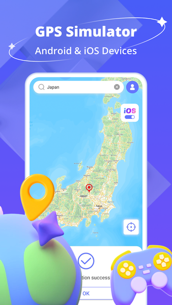 AnyGo - GPS Emulator - Image screenshot of android app