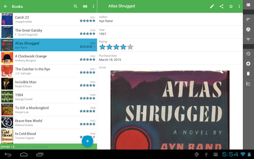 Memento Database - Image screenshot of android app