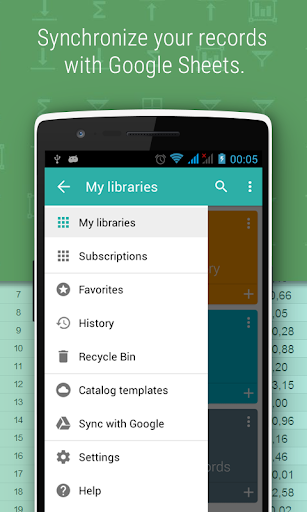 Memento Database - Image screenshot of android app