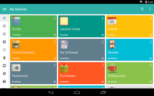 Memento Database - Image screenshot of android app