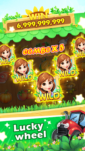 Lucky Farm Slot - Gameplay image of android game