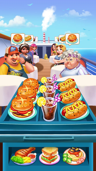 Crazy Cafe: Cooking Run - Image screenshot of android app