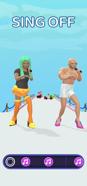 Drag Queen Race - Gameplay image of android game