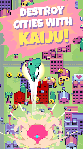 Kaiju Rush - Gameplay image of android game