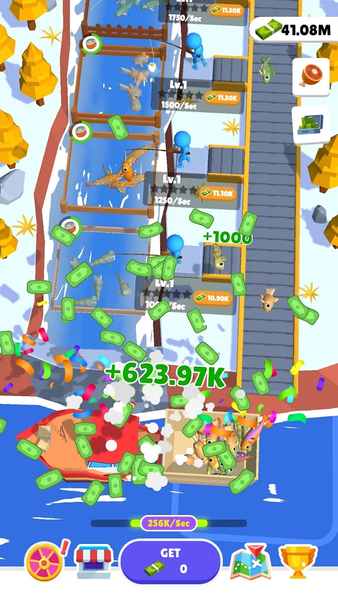 Funny Fish Idle - عکس برنامه موبایلی اندروید