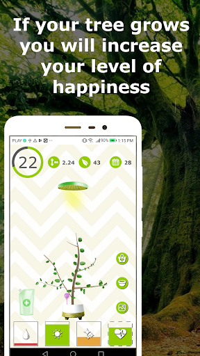 Lucky tree - plant your tree - Gameplay image of android game