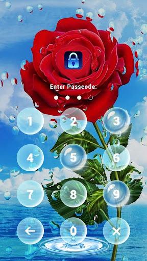 Rose Flower: Lock Master Theme - Image screenshot of android app