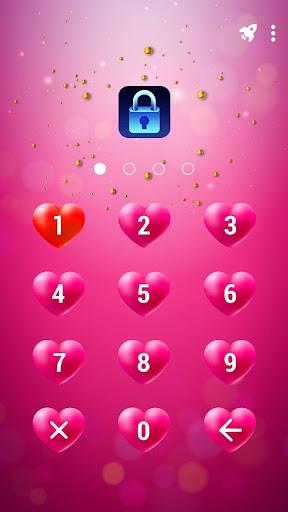 Shiny Heart - App Lock Master - عکس برنامه موبایلی اندروید