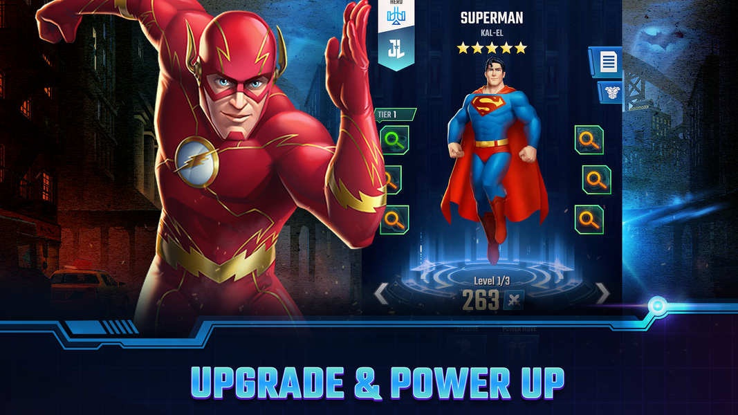 DC Heroes & Villains: Match 3 - Image screenshot of android app