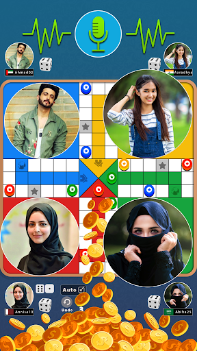 King of Ludo Dice Game with Free Voice Chat 2021 - عکس بازی موبایلی اندروید