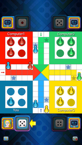 Ludo master Ludo board game in 4 players Gameplay 