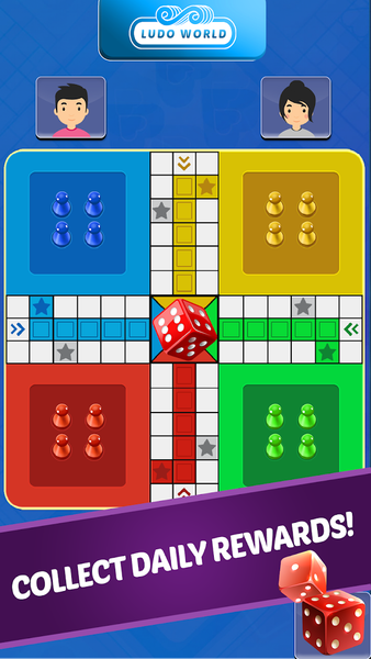 Ludo World - Fun Dice Game - Gameplay image of android game