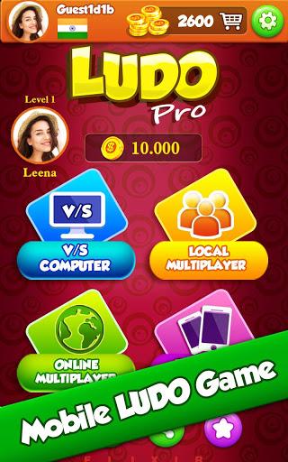 Ludo Pro : King of Ludo Online - Gameplay image of android game